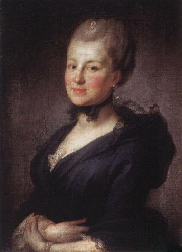 Stefano Torelli Portrait of Anastasia Ivanovna Sokolova, wife of Josede Ribas oil painting picture